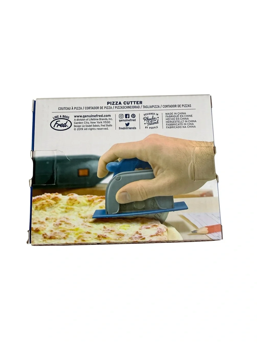 Fred PizzaBoss 3000 Pizza Cutter NEW IN BOX